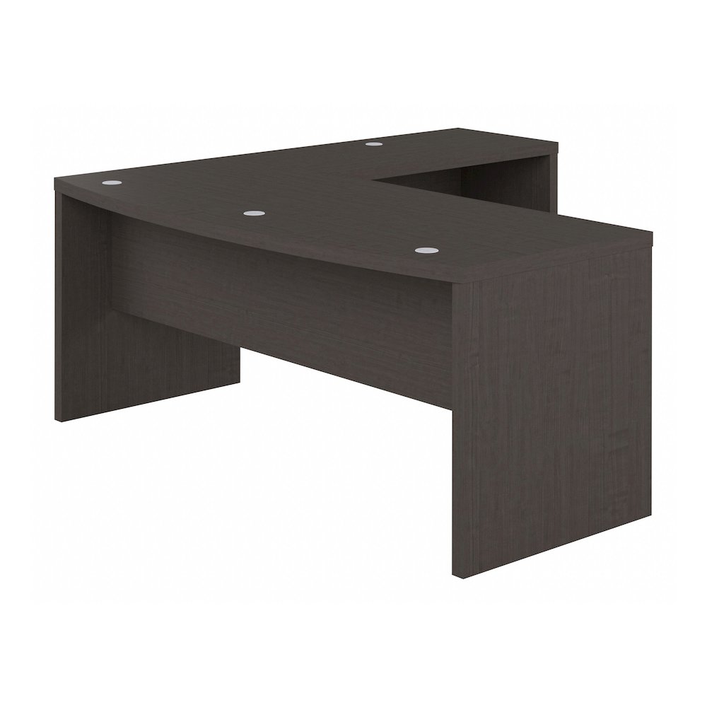 Echo 72W Bow Front L Shaped Desk. Picture 1