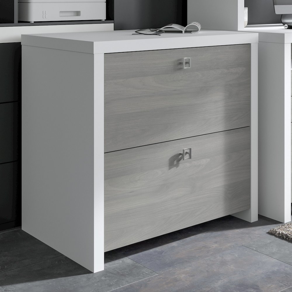 Echo 2 Drawer Lateral File Cabinet. Picture 2
