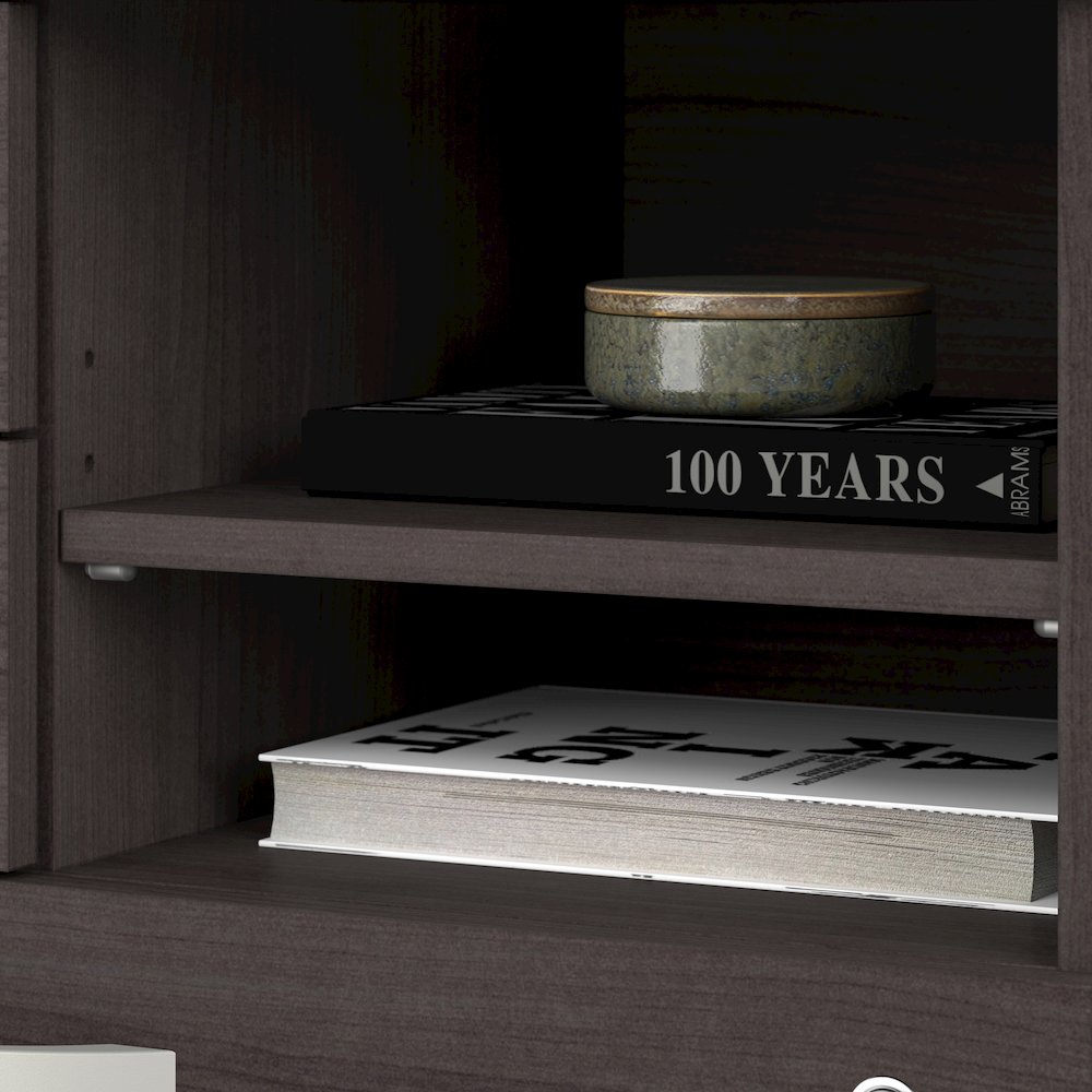 Studio A Office Storage Cabinet with Drawers and Shelves. Picture 4