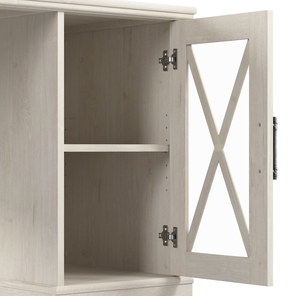 Lennox 60W Farmhouse Desk with Storage Cabinet. Picture 4