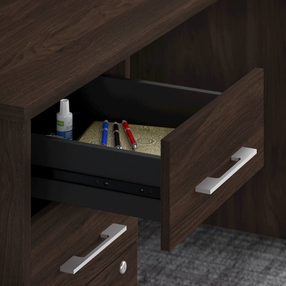 Office 500 72W L Shaped Executive Desk with Drawers. Picture 4
