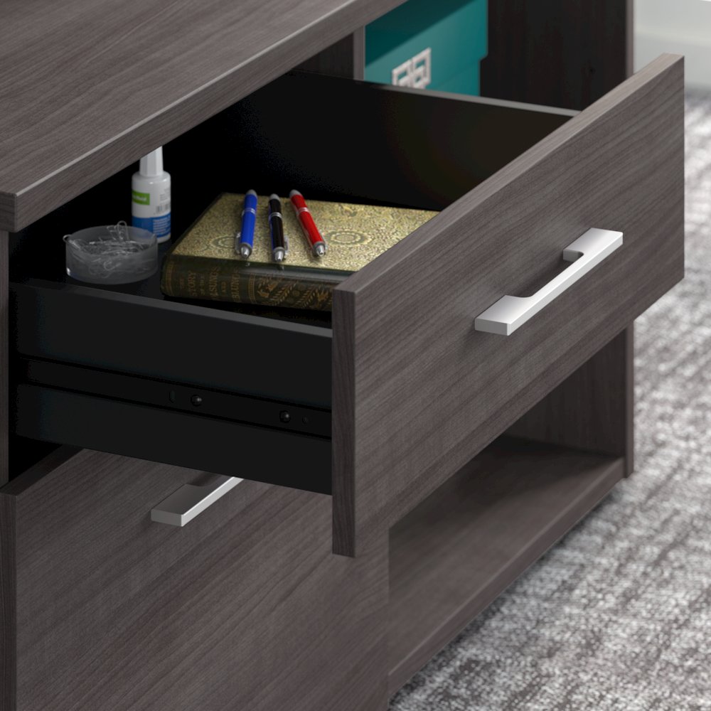 Office 500 16W 3 Drawer File Cabinet - Assembled. Picture 4