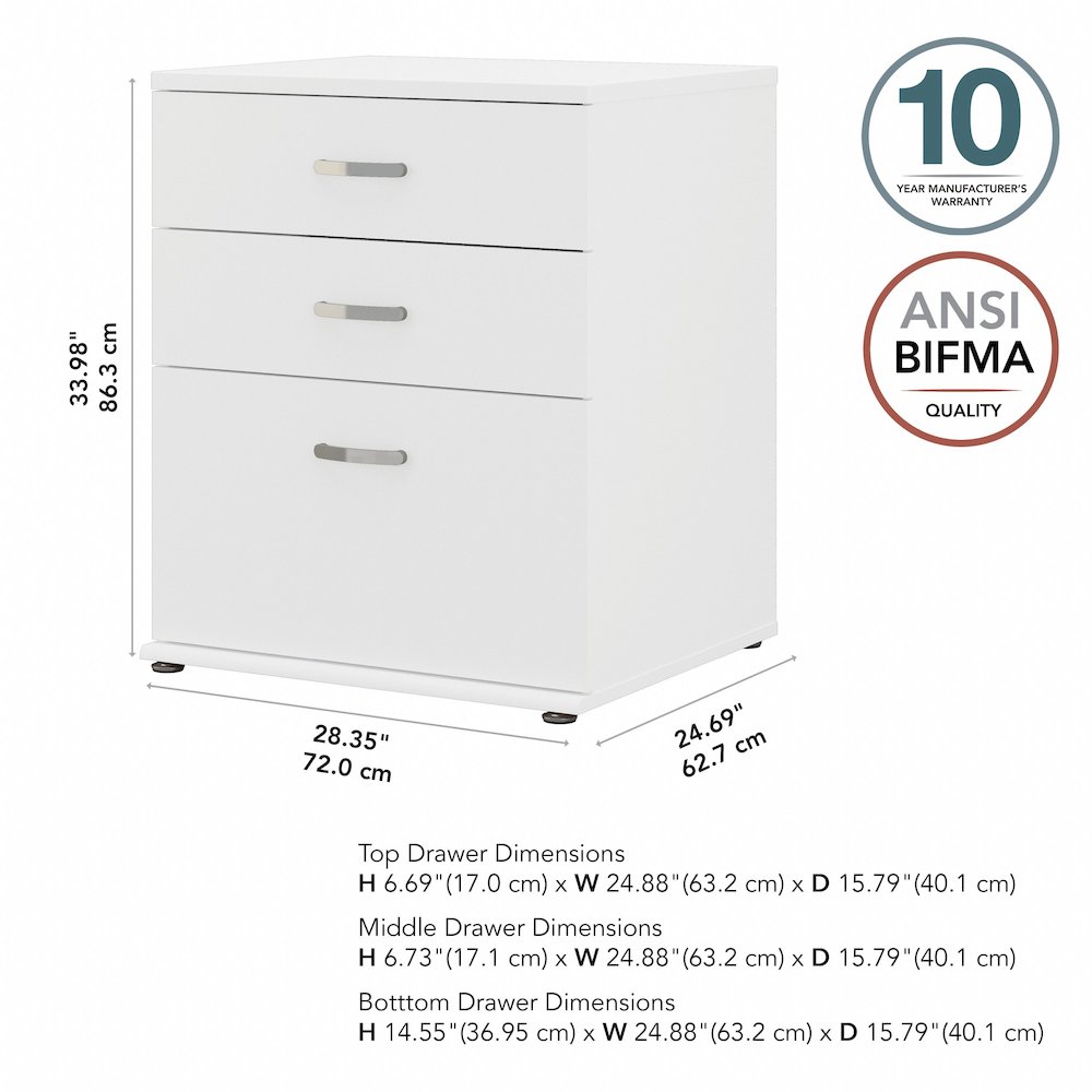 Universal Floor Storage Cabinet with Drawers. Picture 8