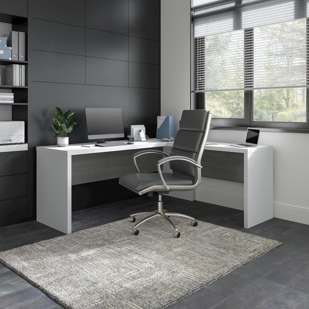 Echo 72W L Shaped Computer Desk. Picture 2