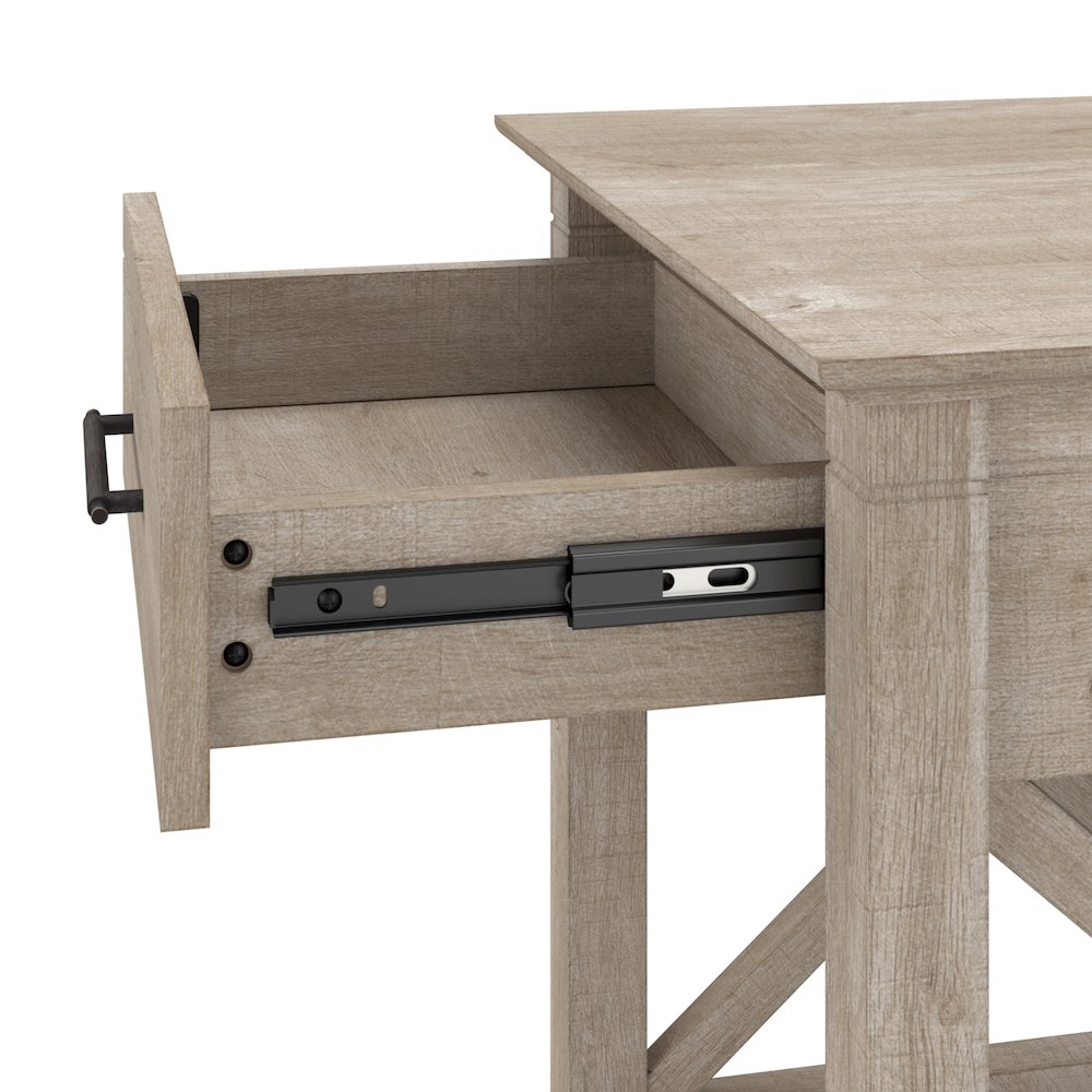 Key West Console Table with Drawers and Shelves. Picture 3