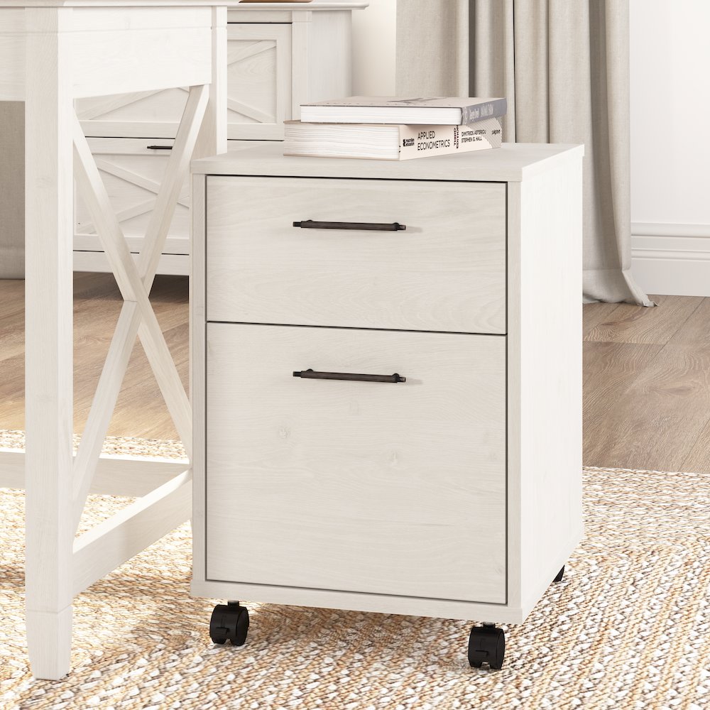 Key West 2 Drawer Mobile File Cabinet. Picture 2