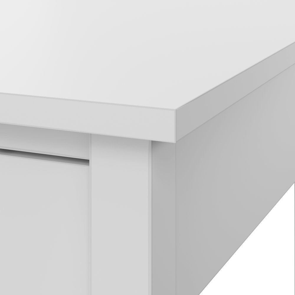 Broadview 54W Computer Desk with Shelves. Picture 8