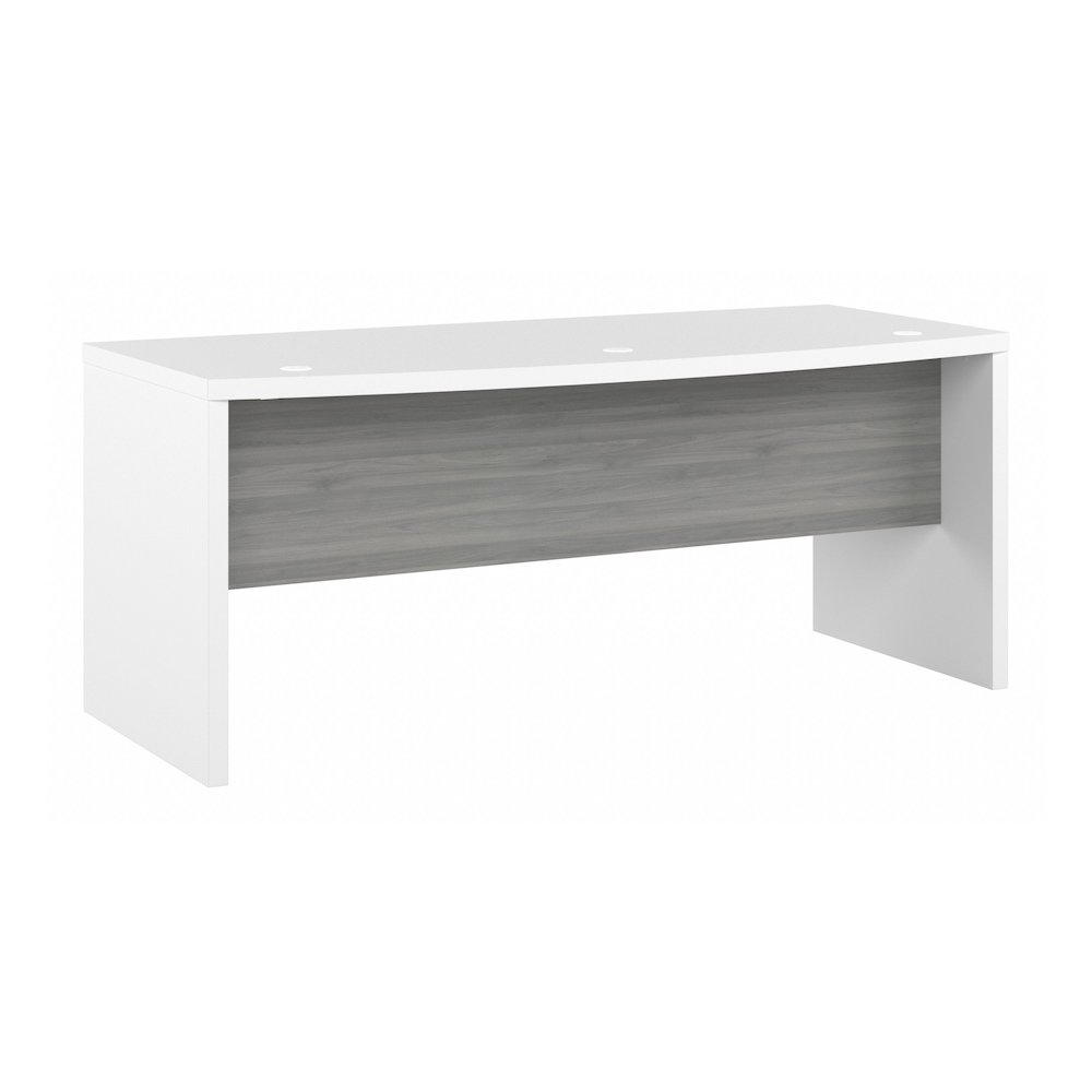 Echo 72W Bow Front Desk. Picture 1