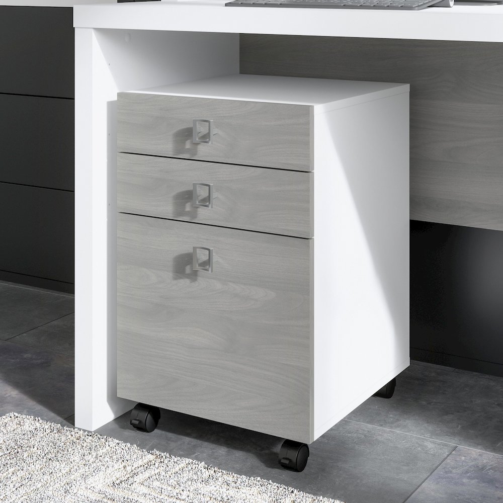 Echo 3 Drawer Mobile File Cabinet. Picture 2