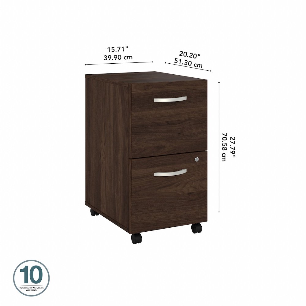Studio C 2 Drawer Mobile File Cabinet. Picture 7
