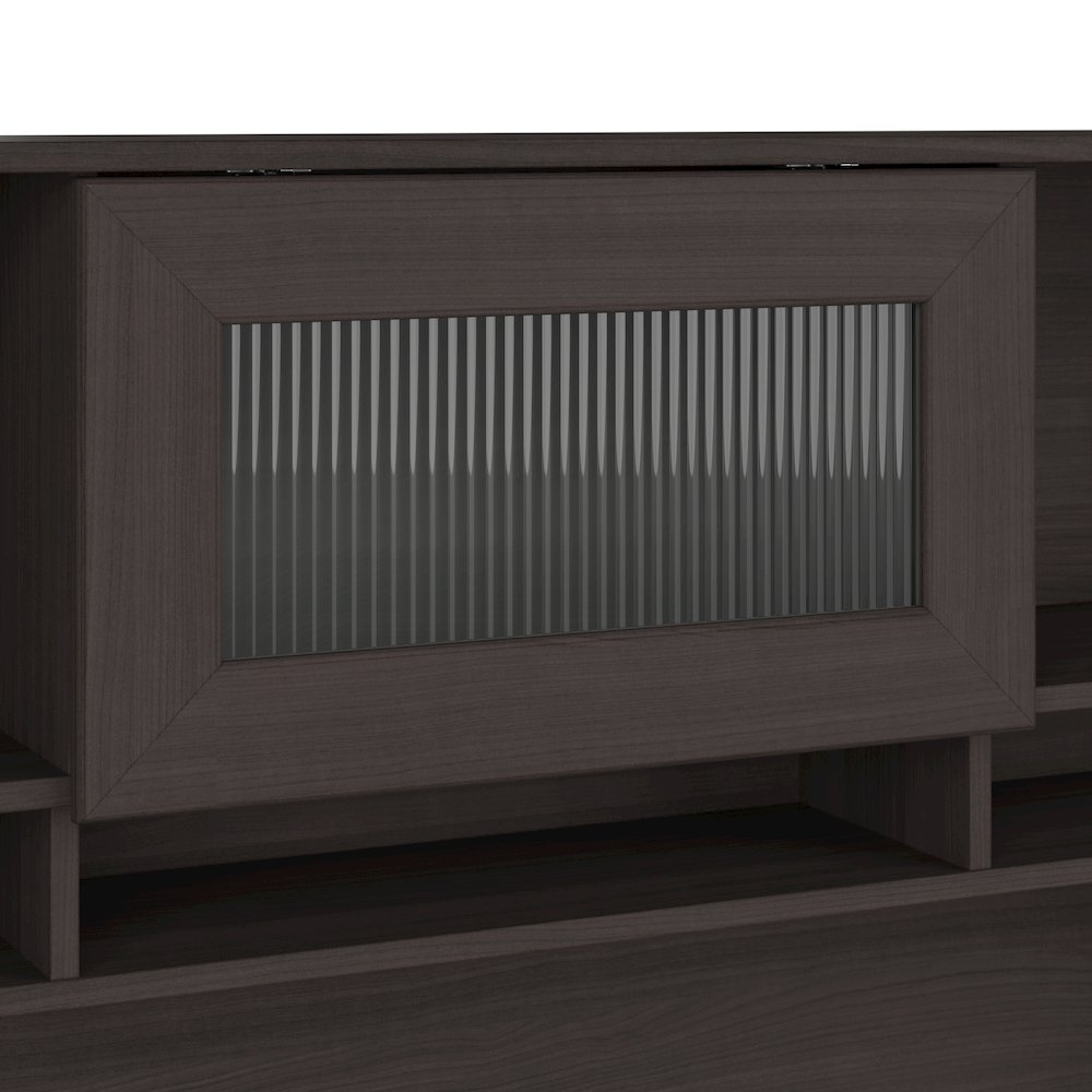 Cabot 60W L Shaped Computer Desk with Hutch and Storage. Picture 6