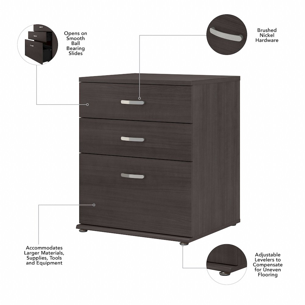 Universal Floor Storage Cabinet with Drawers. Picture 7
