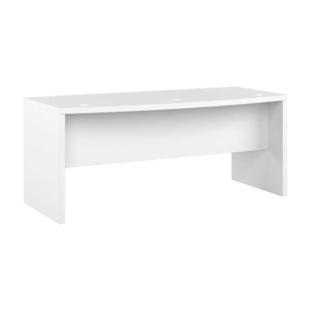 Echo 72W Bow Front Desk. Picture 1