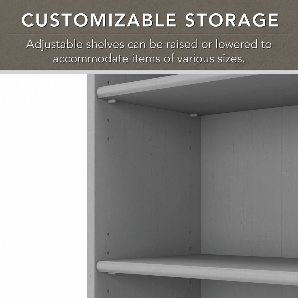 Fairview Tall 5 Shelf Bookcase. Picture 5