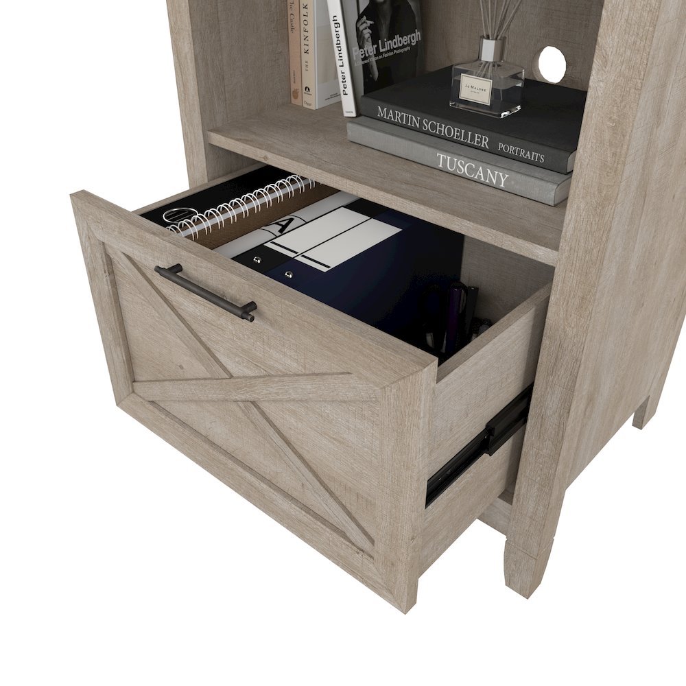 Key West Lateral File Cabinet with Shelf. Picture 4