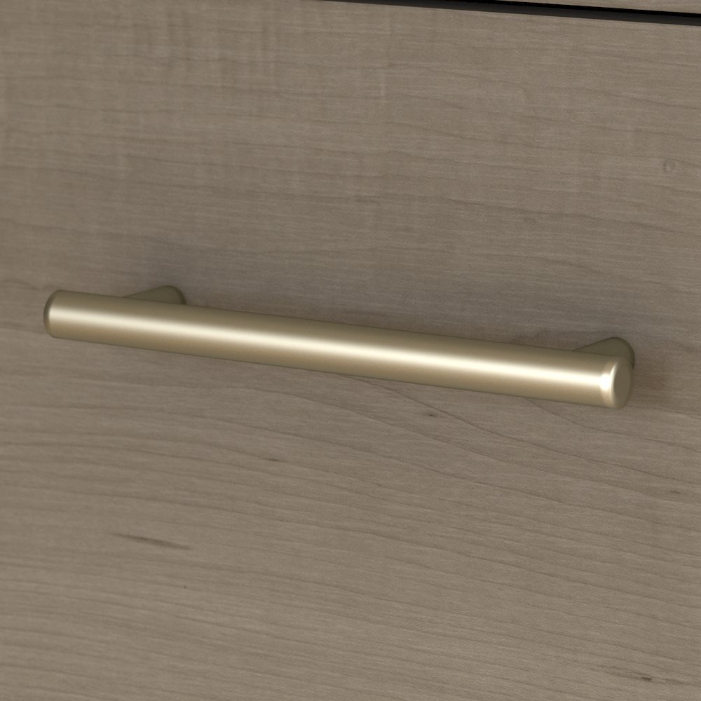 Somerset 60W Office Desk with Lateral File Cabinet and 5 Shelf Bookcase. Picture 5