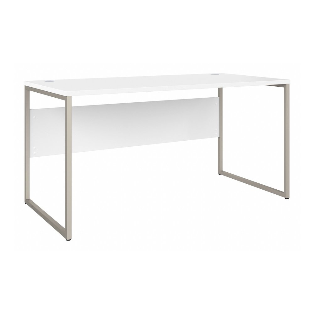 Hybrid 60W x 30D Computer Table Desk with Metal Legs. Picture 1