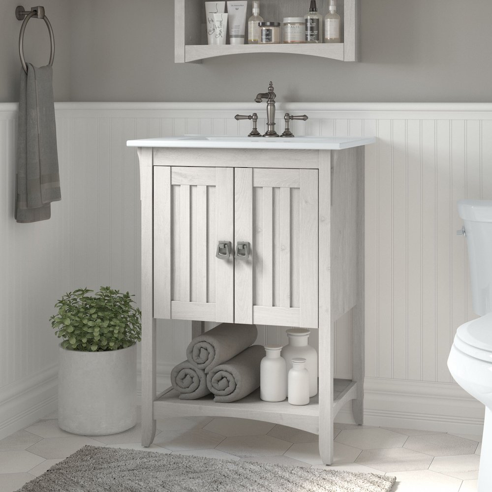 Salinas 24W Bathroom Vanity with Sink. Picture 2