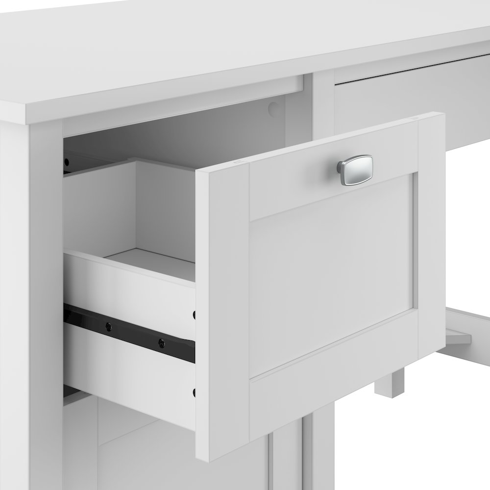 Broadview 54W Computer Desk with Drawers. Picture 6
