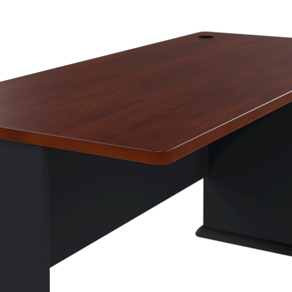 Series A 60W Desk with Mobile File Cabinet. Picture 6