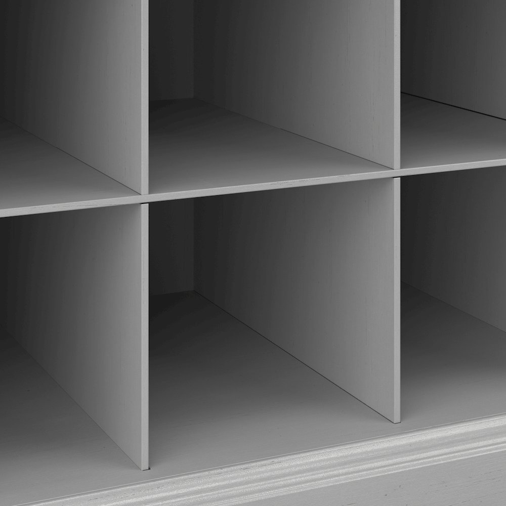 Woodland 40W Shoe Storage Bench with Shelves. Picture 3