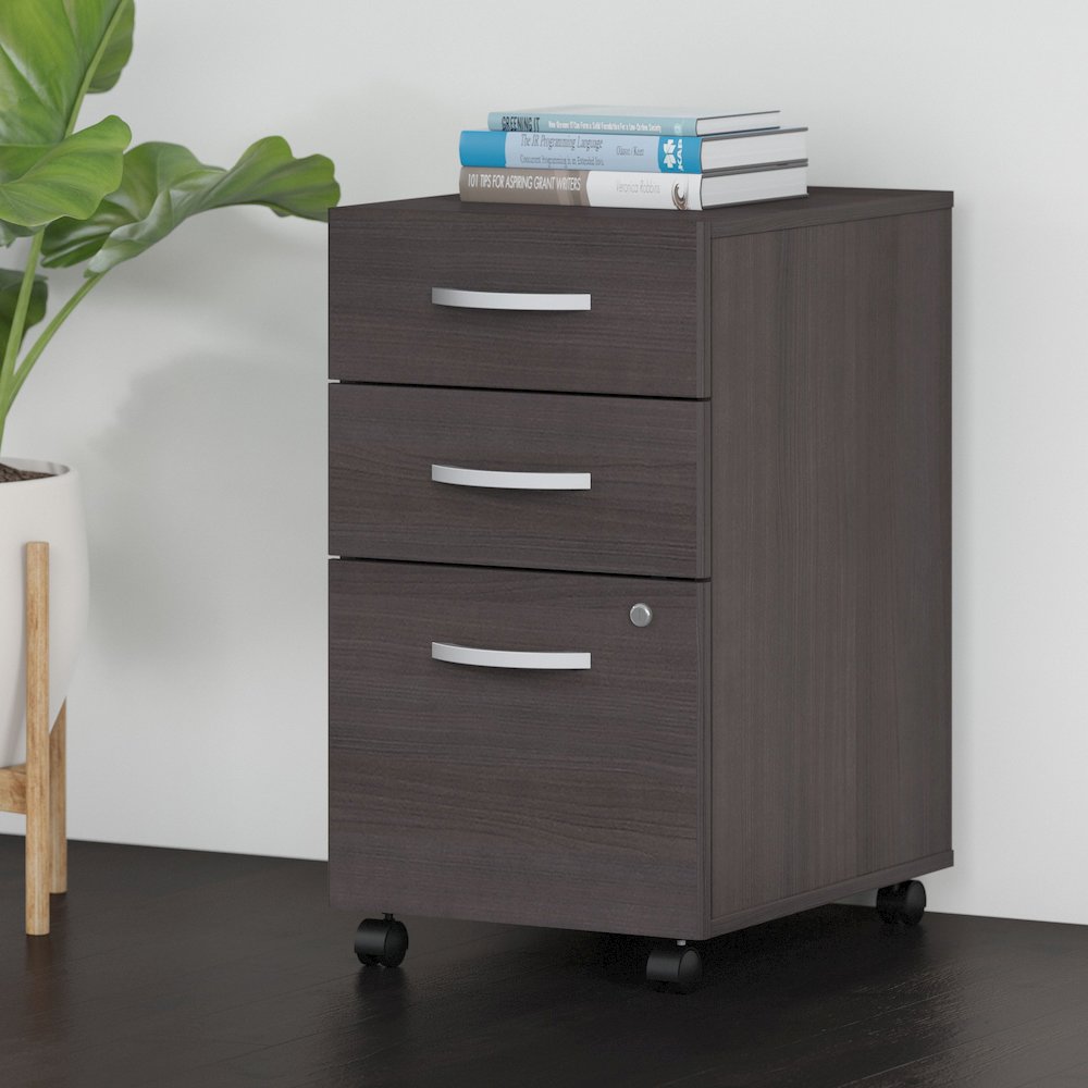 Studio C 3 Drawer Mobile File Cabinet. Picture 2