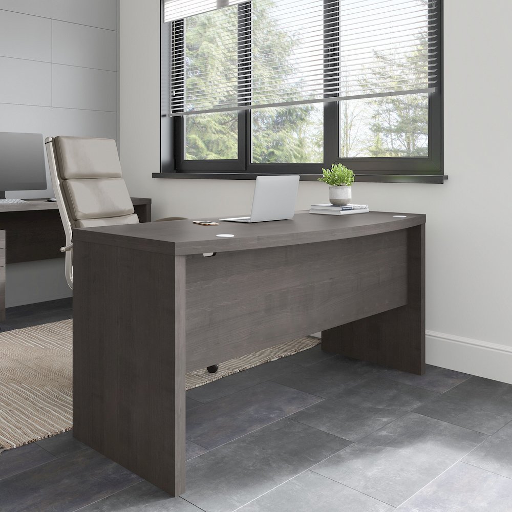 Echo 60W Bow Front Desk. Picture 2