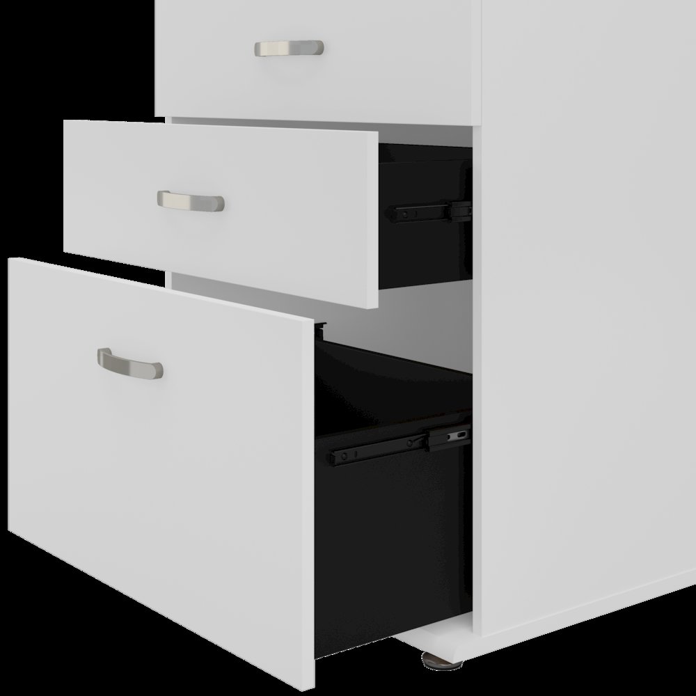 Universal 108W 6 Piece Modular Storage Set with Floor and Wall Cabinets. Picture 3