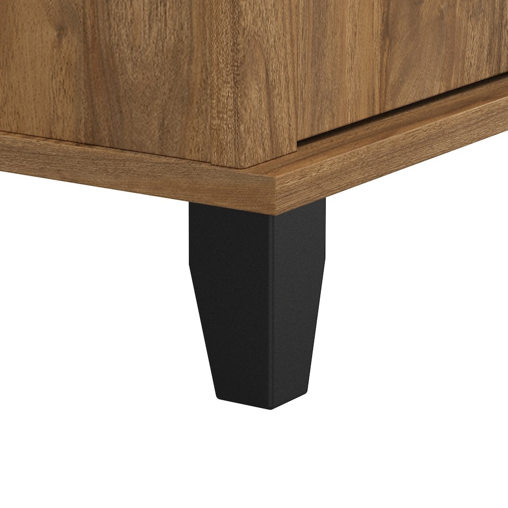 Somerset Nightstand with Drawer and Shelves. Picture 5