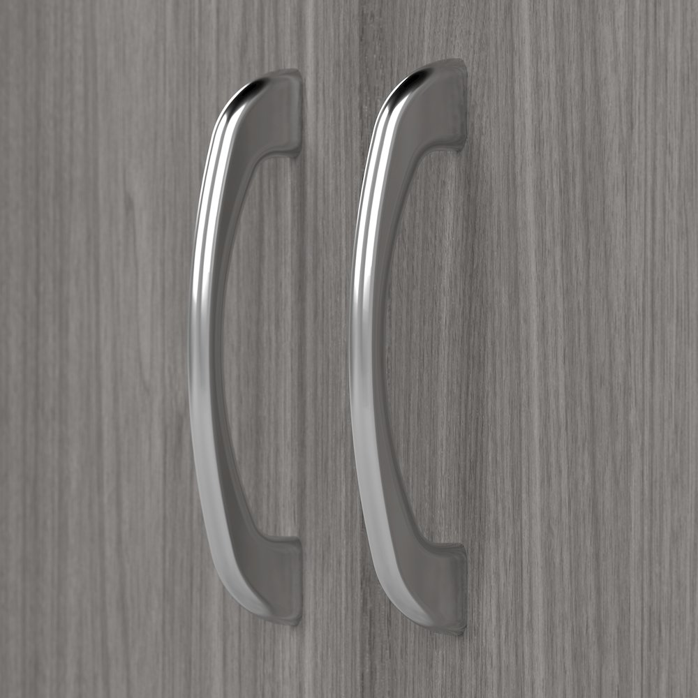 Cabot Tall Bathroom Storage Cabinet with Doors. Picture 3