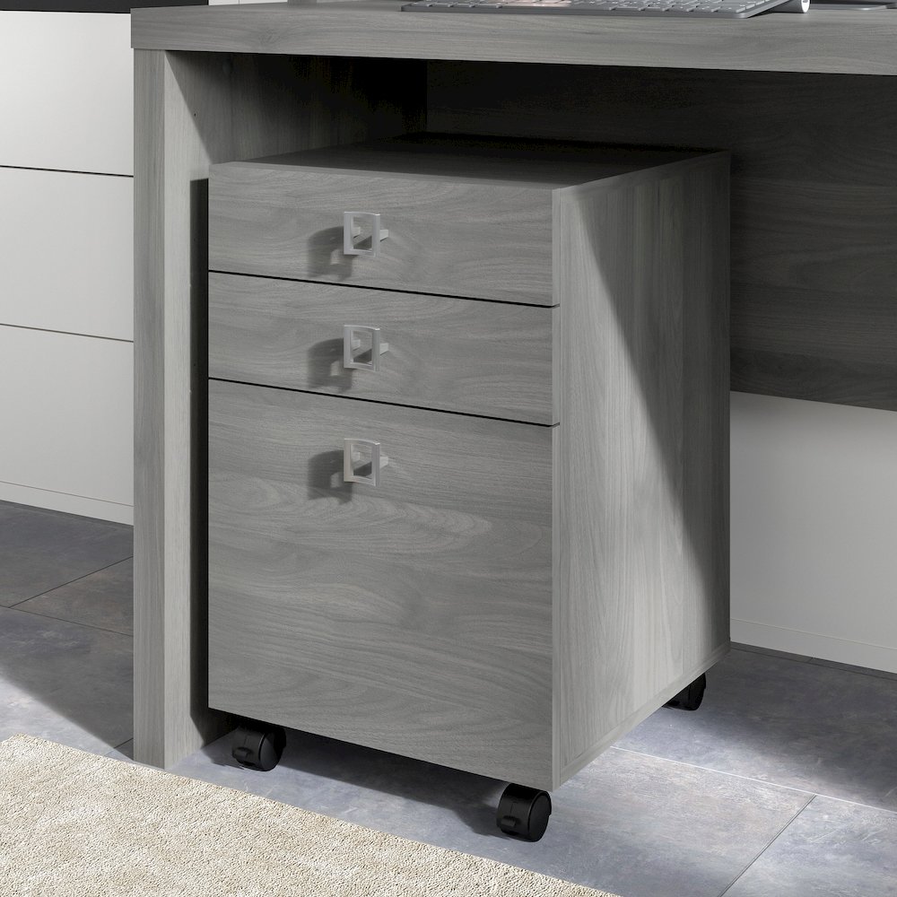 Echo 3 Drawer Mobile File Cabinet. Picture 2