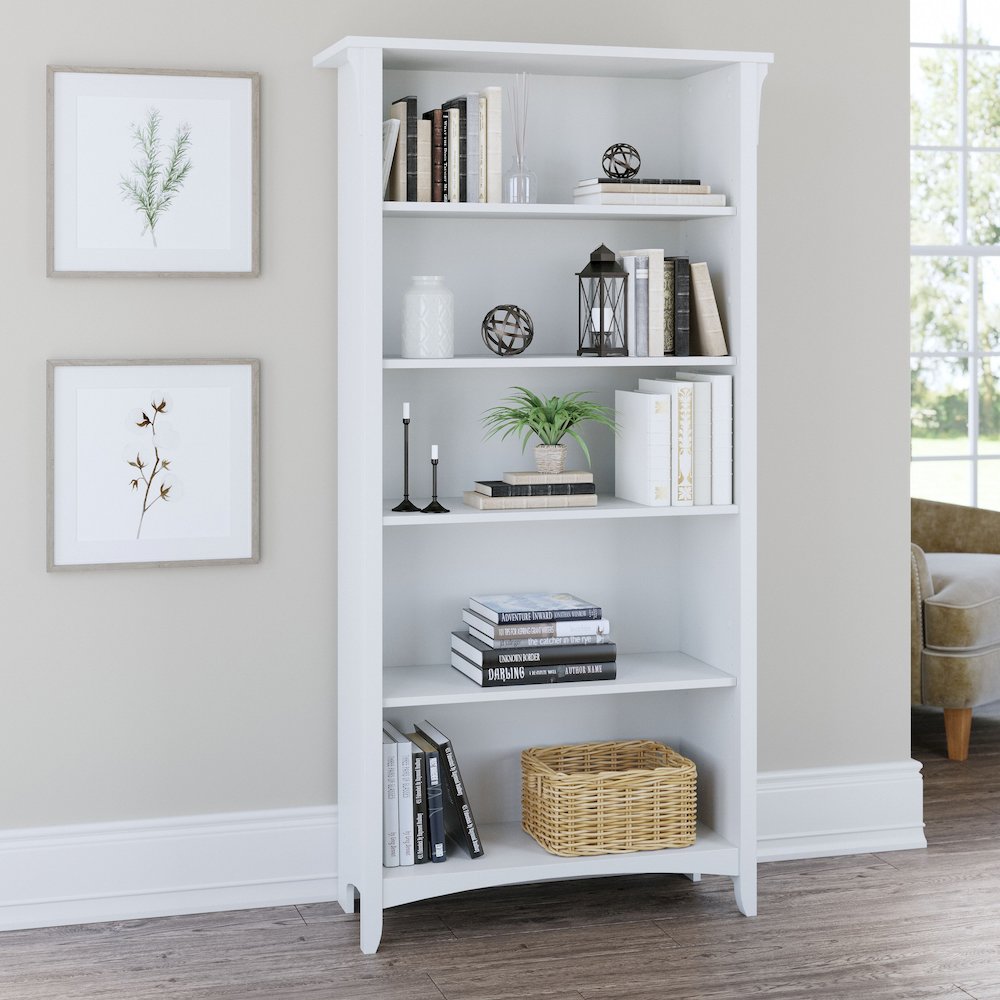 Salinas Tall 5 Shelf Bookcase. Picture 2