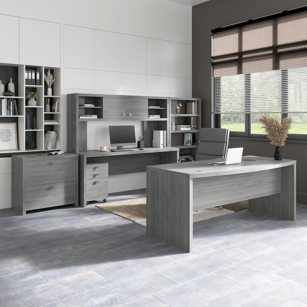 Echo 60W Credenza Desk. Picture 3