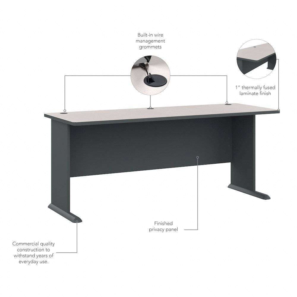 Series A 72W Desk. Picture 6