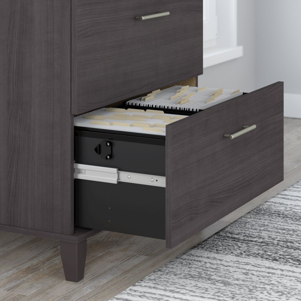Somerset 2 Drawer Lateral File Cabinet. Picture 4