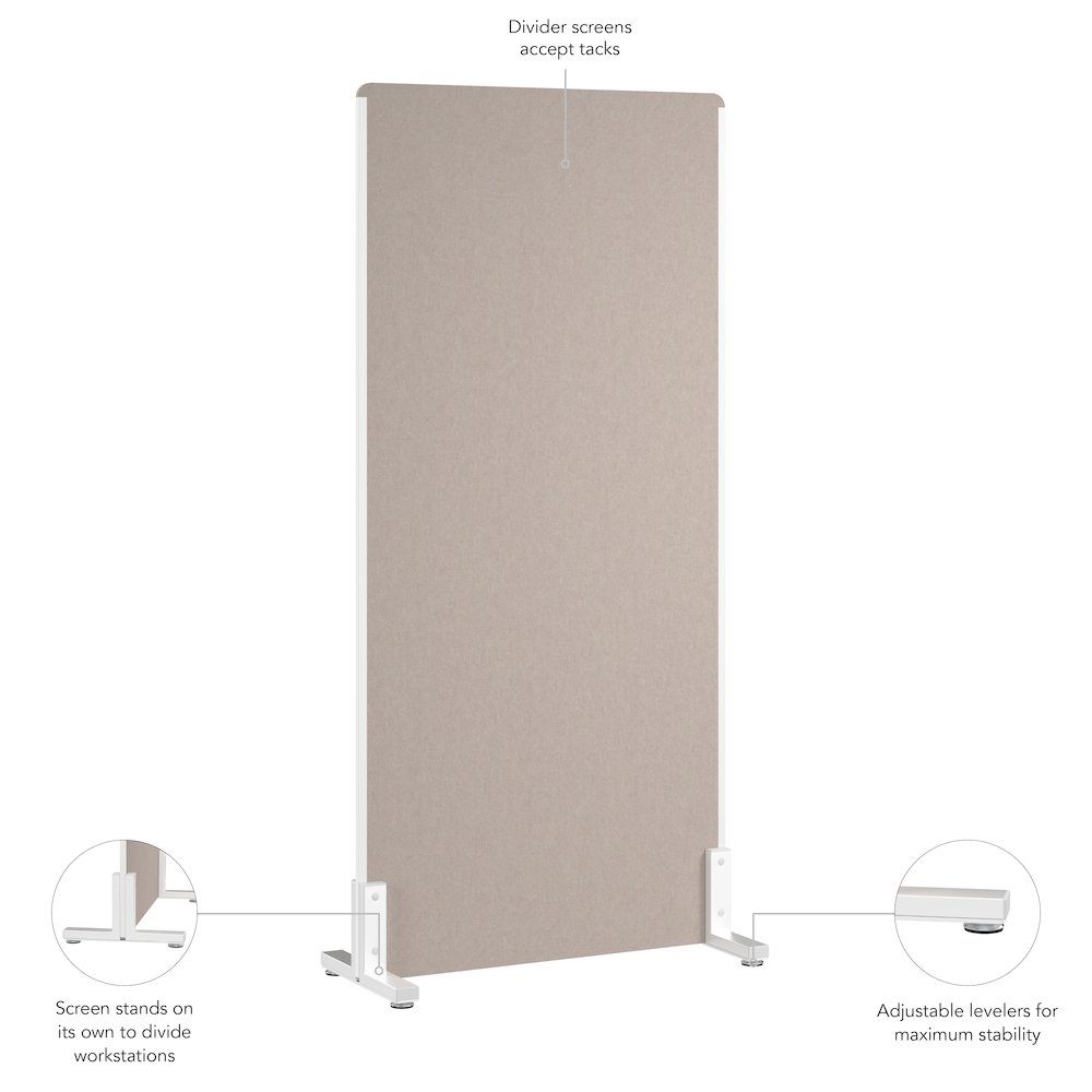 34W x 72H Freestanding Privacy Screen. Picture 5
