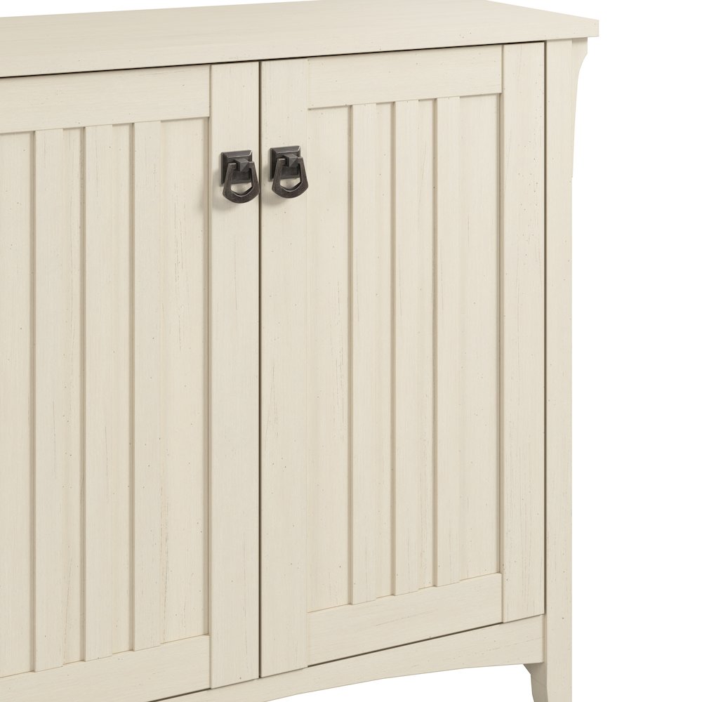 Salinas Small Storage Cabinet with Doors and Shelves. Picture 3