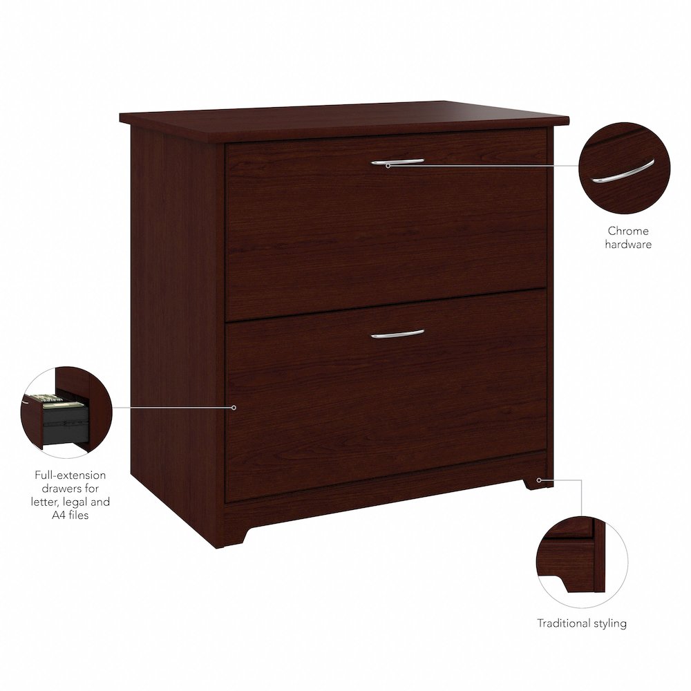 Cabot 2 Drawer Lateral File Cabinet. Picture 6