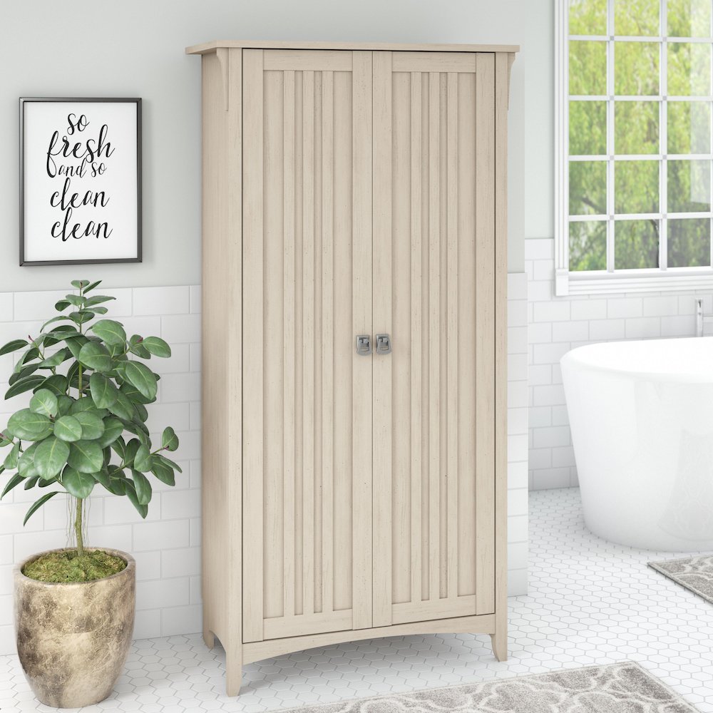 Salinas Bathroom Storage Cabinet with Doors. Picture 2
