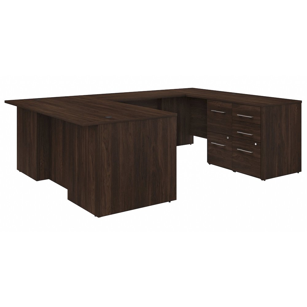 Office 500 72W U Shaped Executive Desk with Drawers. Picture 1