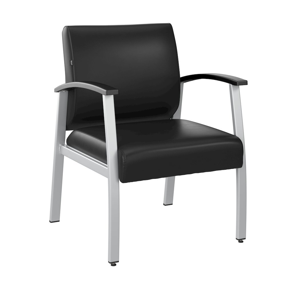 Arrive Waiting Room Guest Chair with Arms. Picture 1