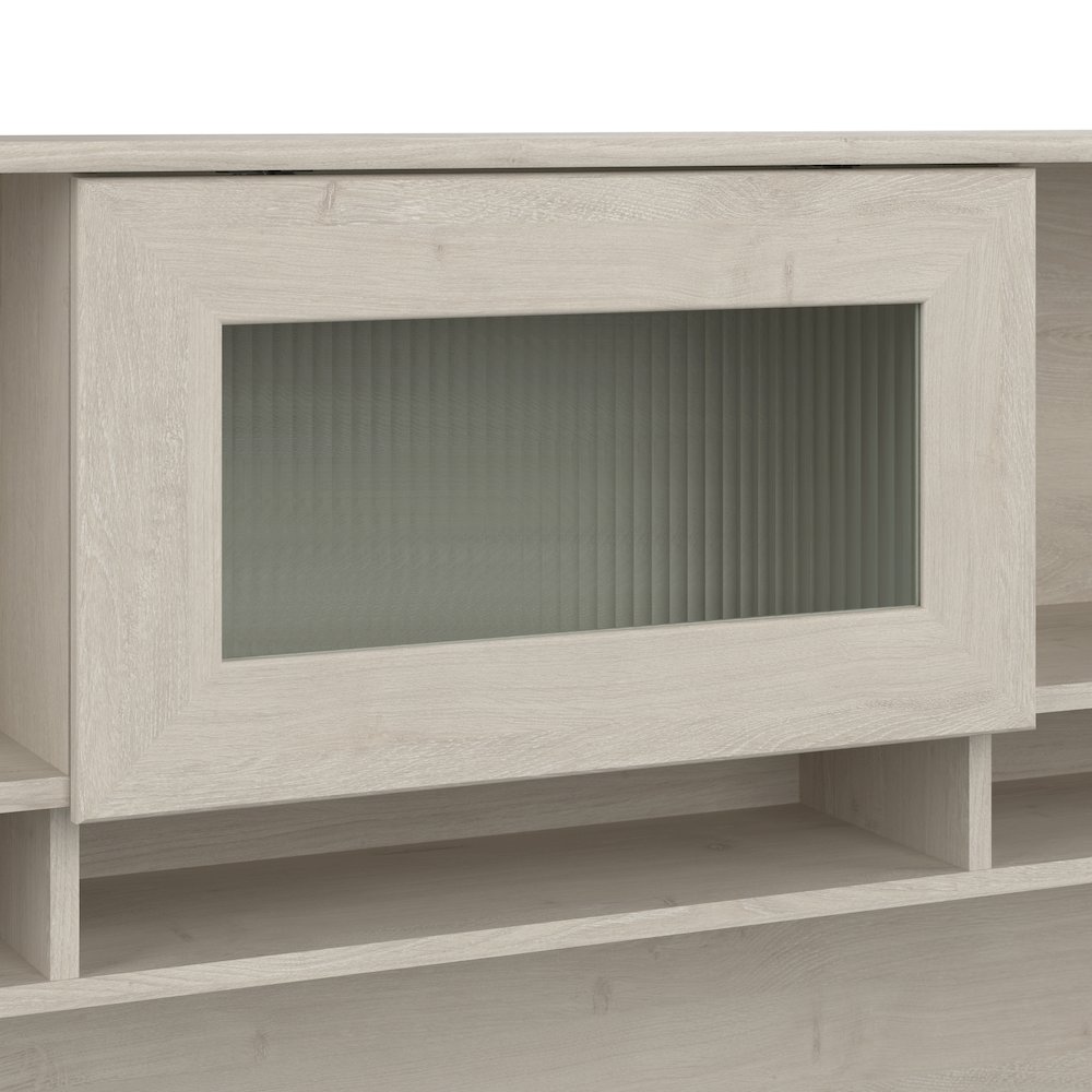 Cabot 60W L Shaped Computer Desk with Hutch and Storage. Picture 6