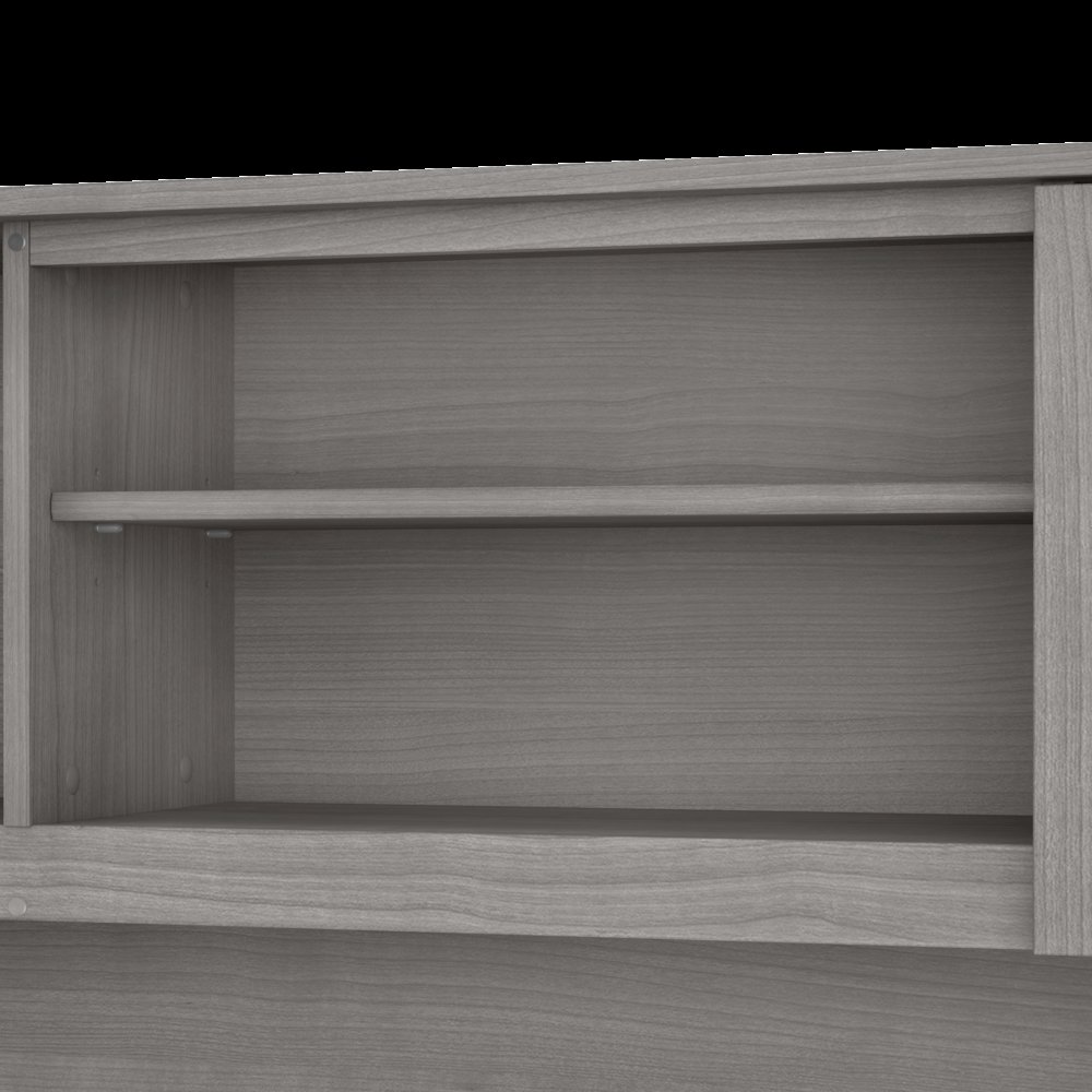 Somerset 60W L Shaped Desk with Hutch. Picture 5