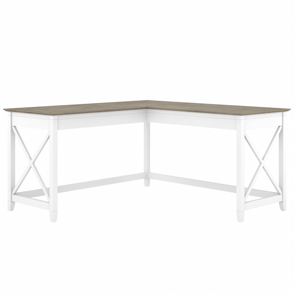 Key West 60W L Shaped Desk. Picture 1