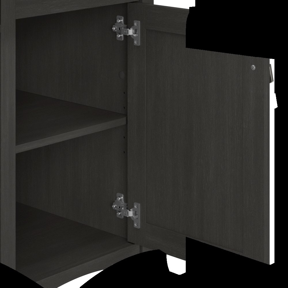Salinas 55W Corner Desk with Storage. Picture 3