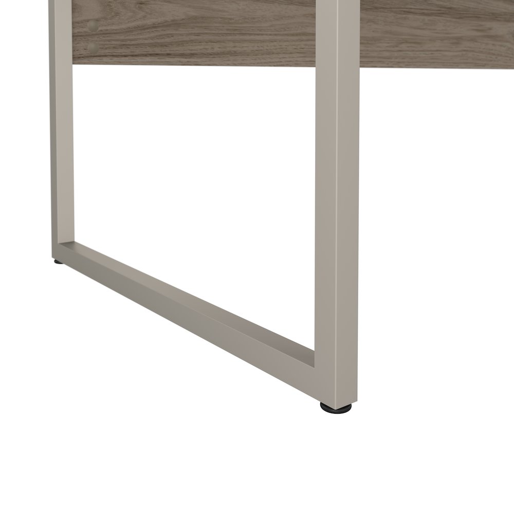 Hybrid 60W x 30D Computer Table Desk with Metal Legs. Picture 4