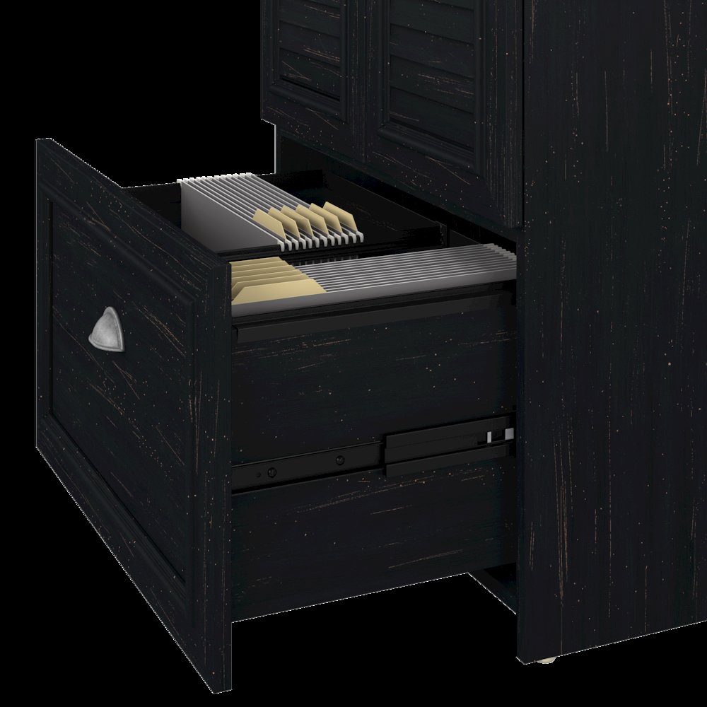 Fairview 2 Door Storage Cabinet with File Drawer. Picture 4