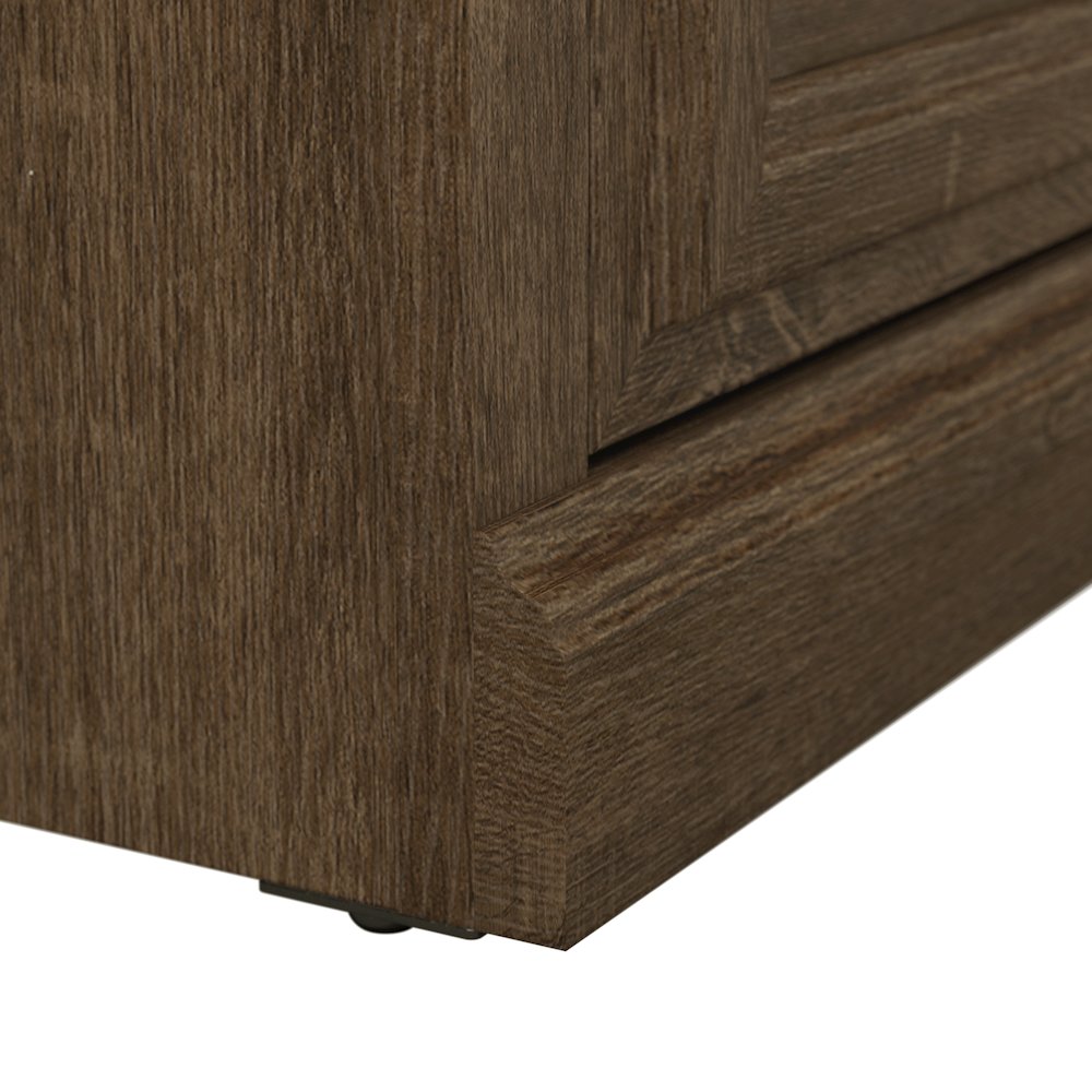 Woodland 40W Shoe Storage Bench with Doors. Picture 7