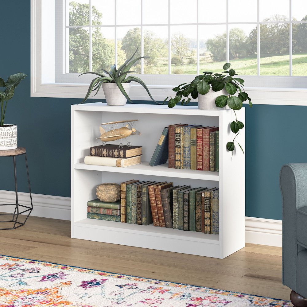 Universal Small 2 Shelf Bookcase. Picture 2
