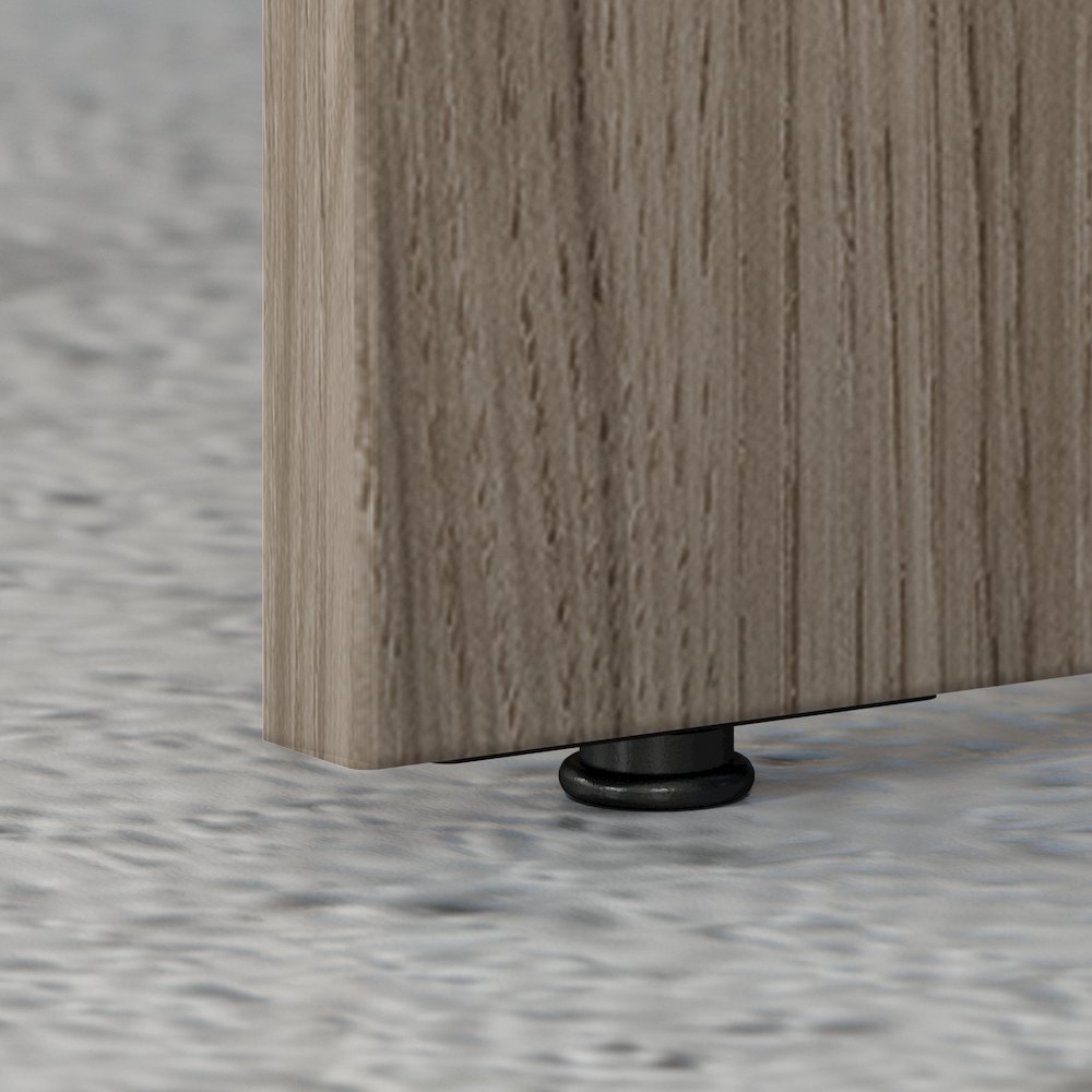 Studio C 60W x 24D L Shaped Desk with 42W Return. Picture 5